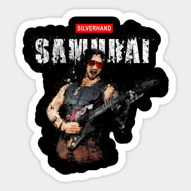 Samurai Sticker by sullyink